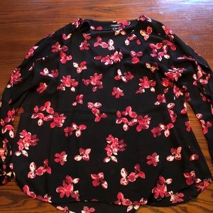 Long sleeve blouse
